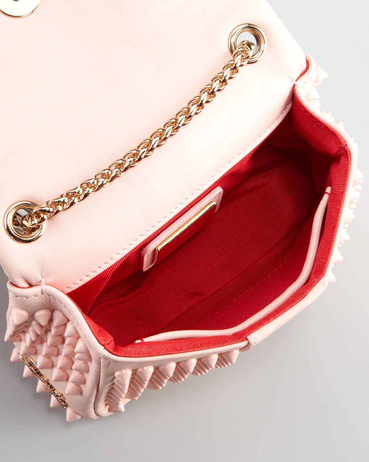 pink louboutin bag