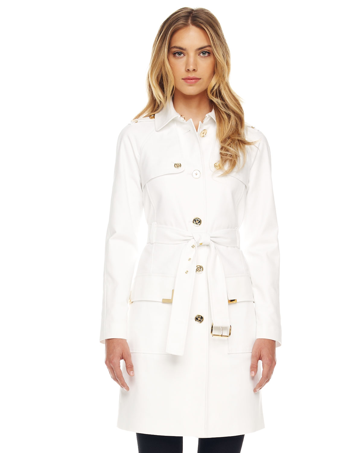 Michael Kors Trench Coat With Detachable Hood Nordstrom Gallery