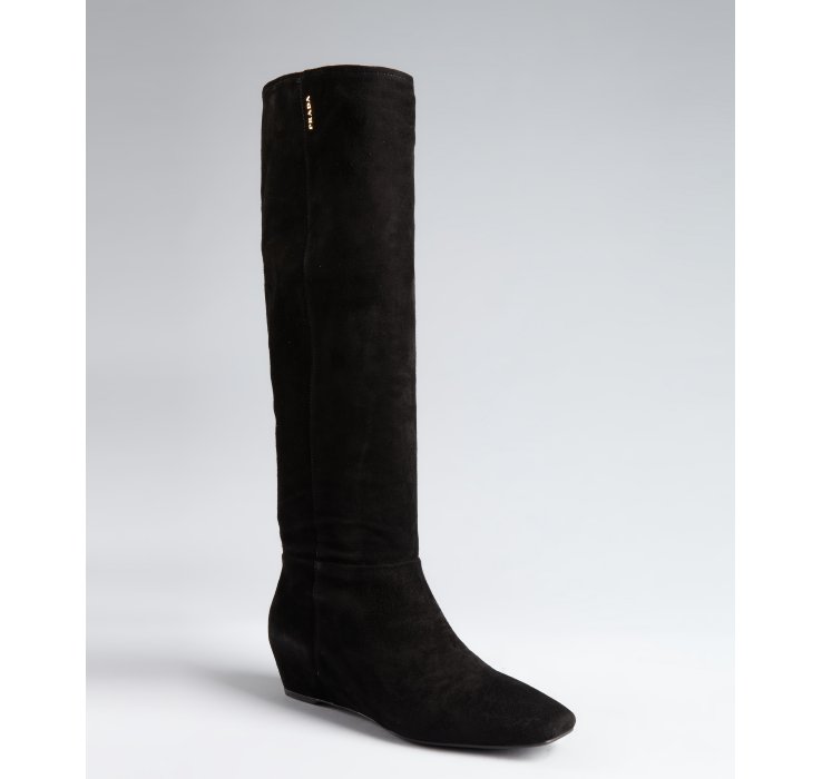 Prada wedge boot Clearance