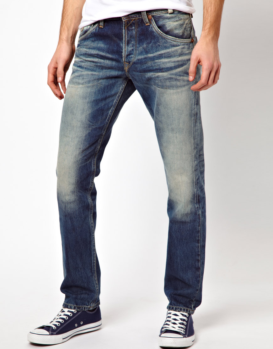 Lyst - Pepe Jeans Pepe Heritage Jeans Slim Fit Light Wash in Blue for Men