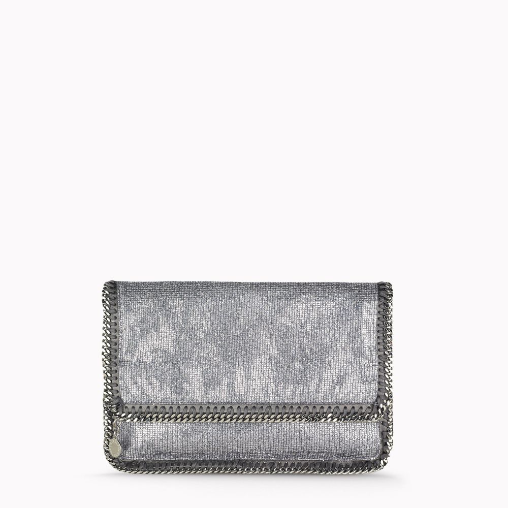 Lyst - Stella Mccartney Clutch Bag in Metallic
