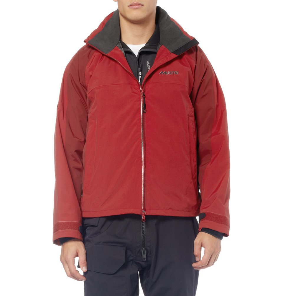 Musto sailing Br1 Waterproof Sailing Jacket in Red for Men Lyst