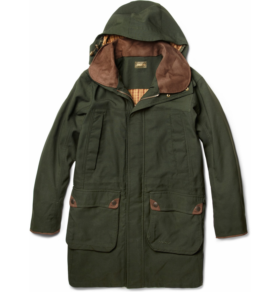 Lyst - Musto Shooting Highlands Waterproof Canvas Jacket in Green for Men