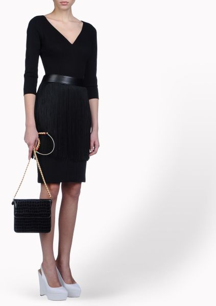 Stella Mccartney Grace Shoulder Bag in Black | Lyst