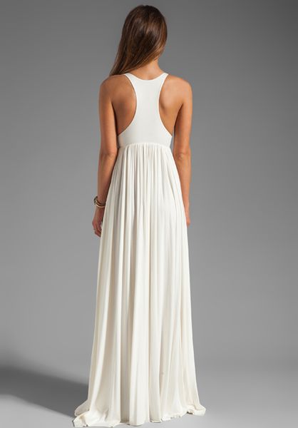 Rachel Pally Anya Tank Maxi Dress in White | Lyst