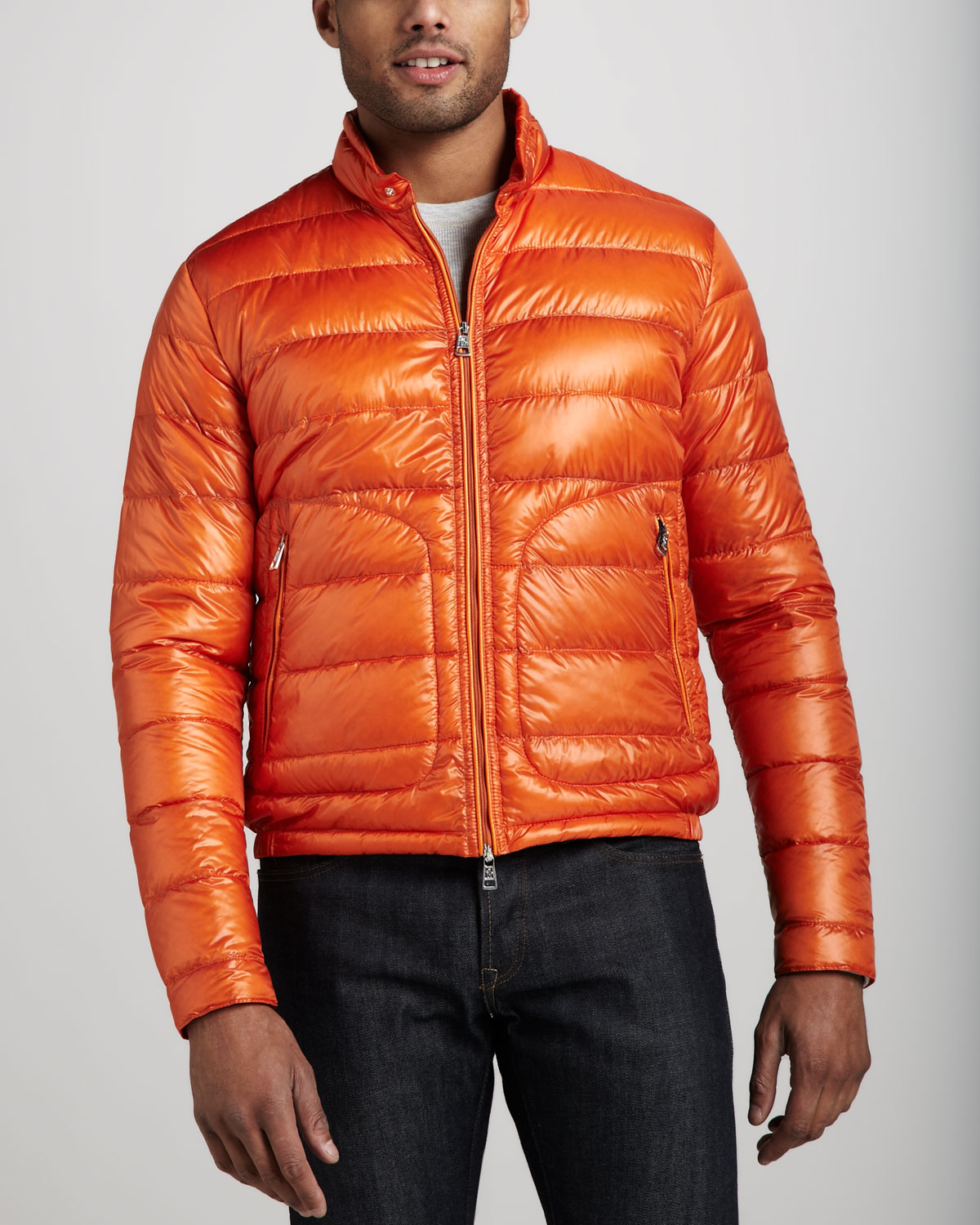 moncler Bomber Jackets Orange moncler Bomber Jackets Orange
