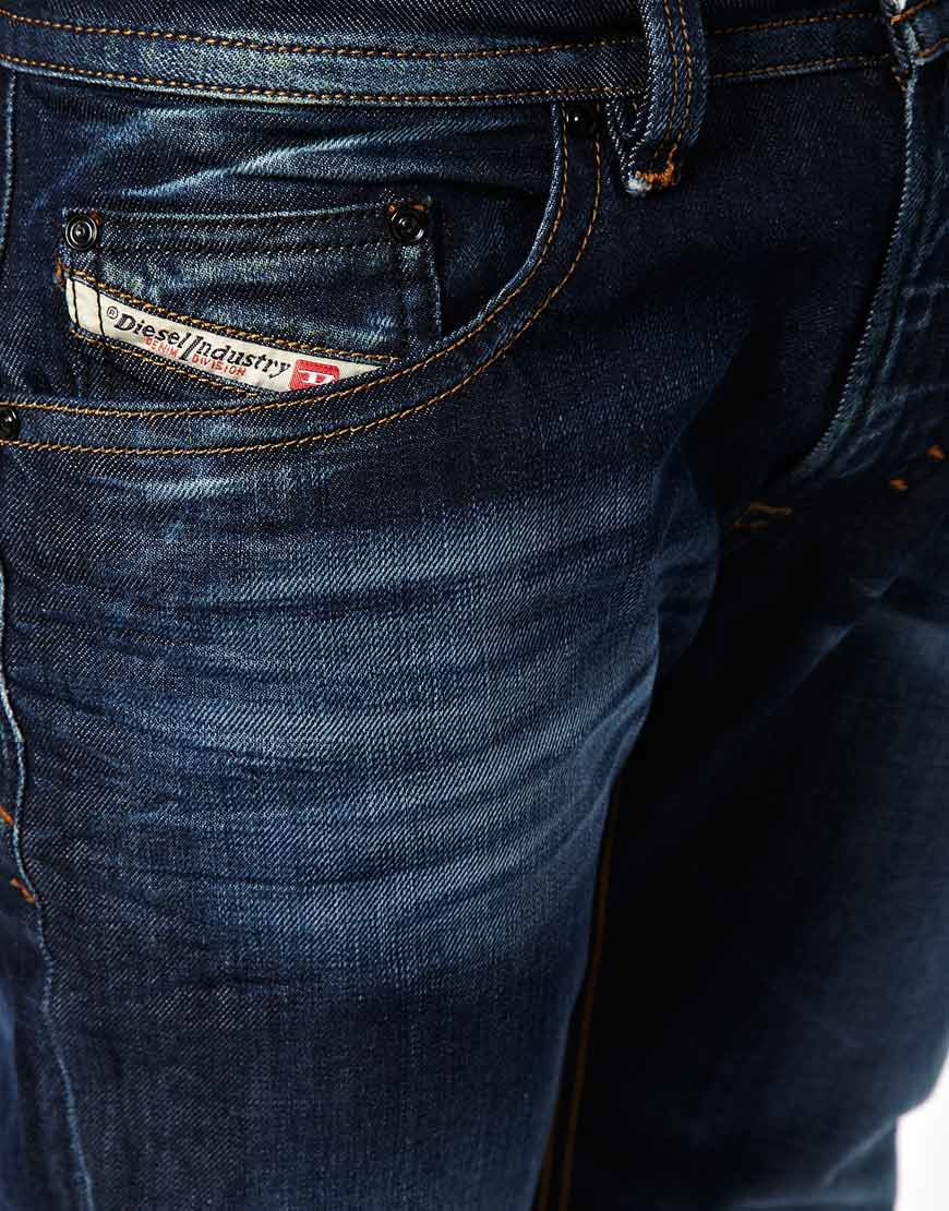 Lyst - Diesel Jeans Thavar Slim Fit Dark Wash in Blue for Men