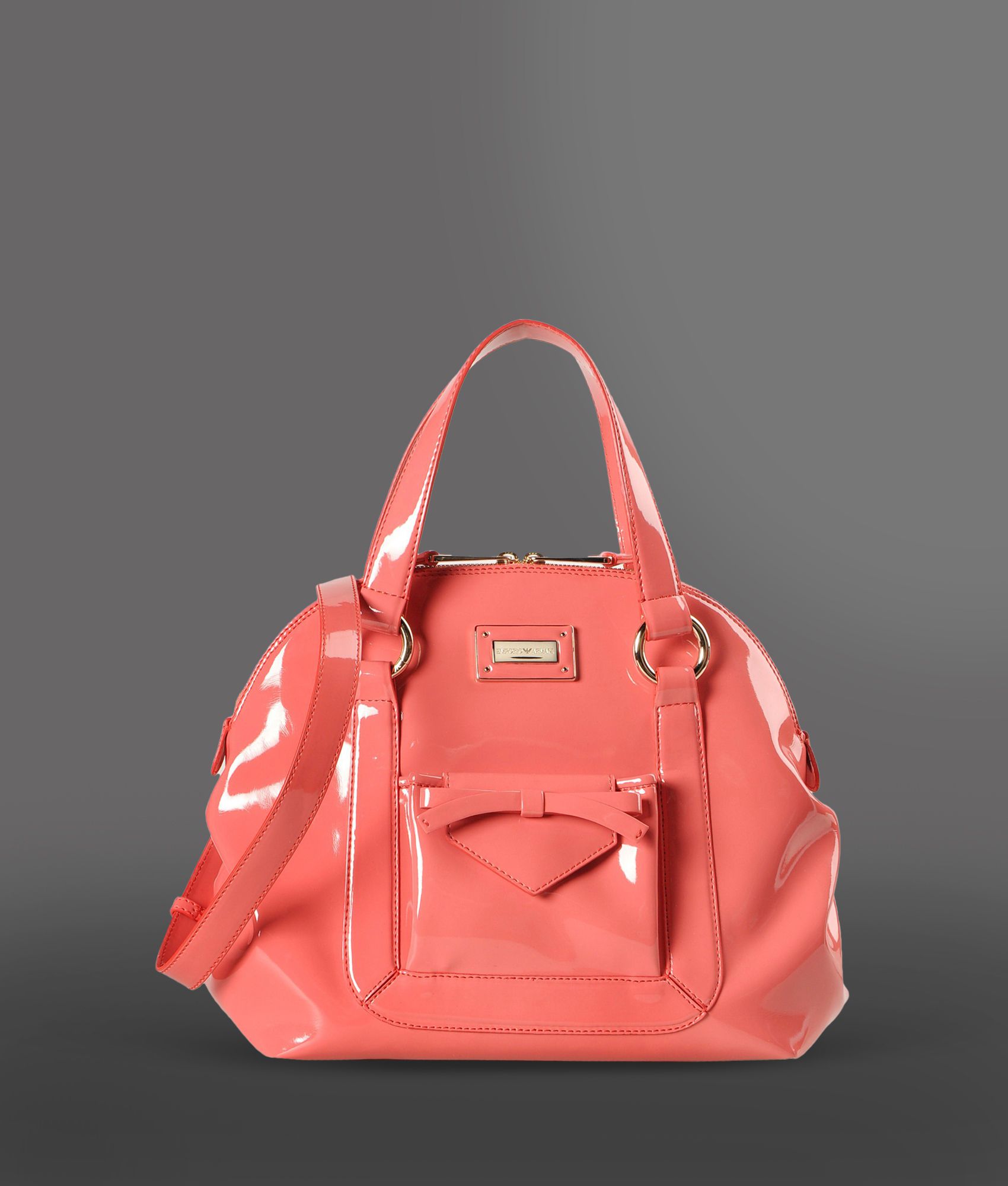 emporio armani pink bag
