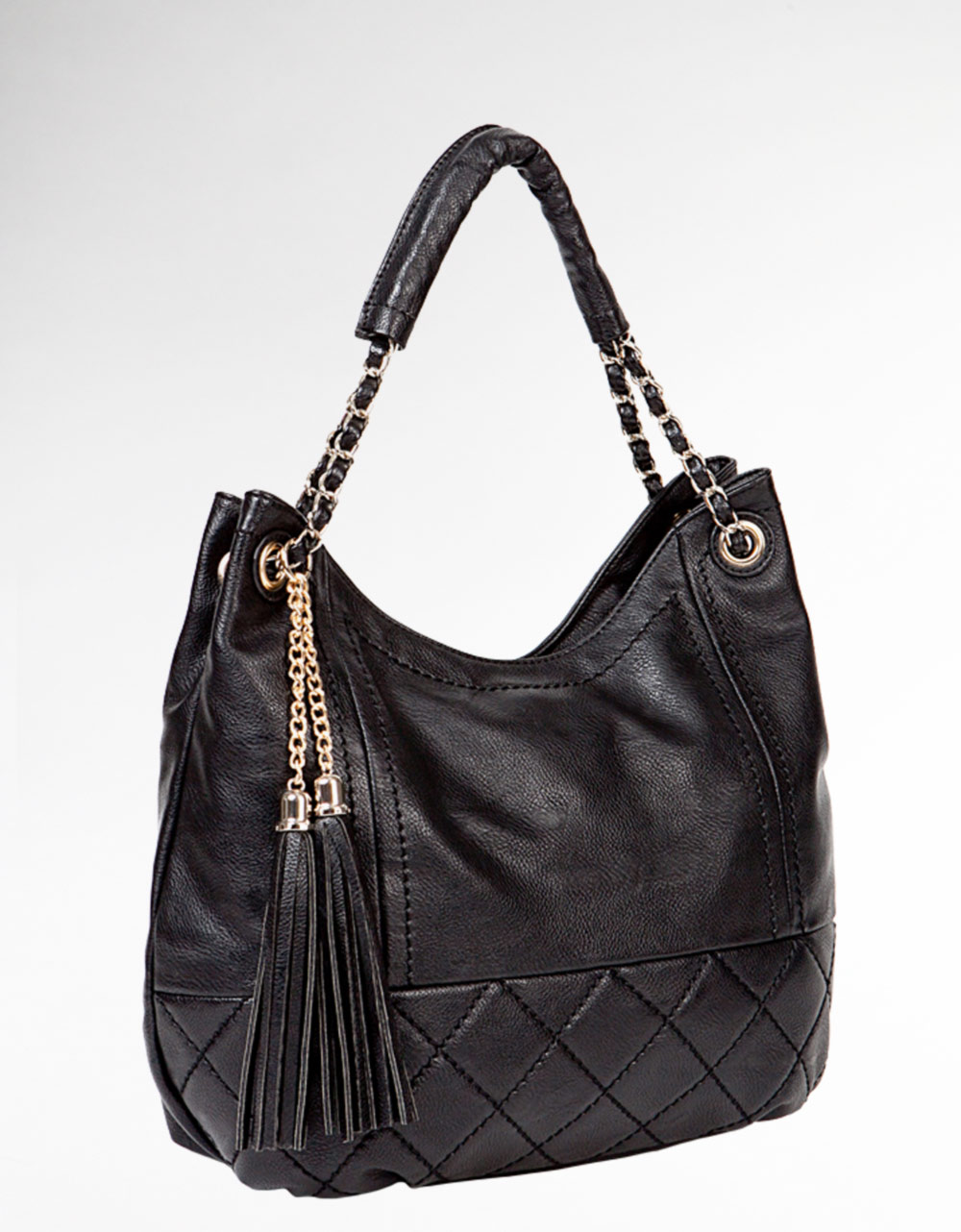 Big buddha Hailey Hobo Bag in Black | Lyst