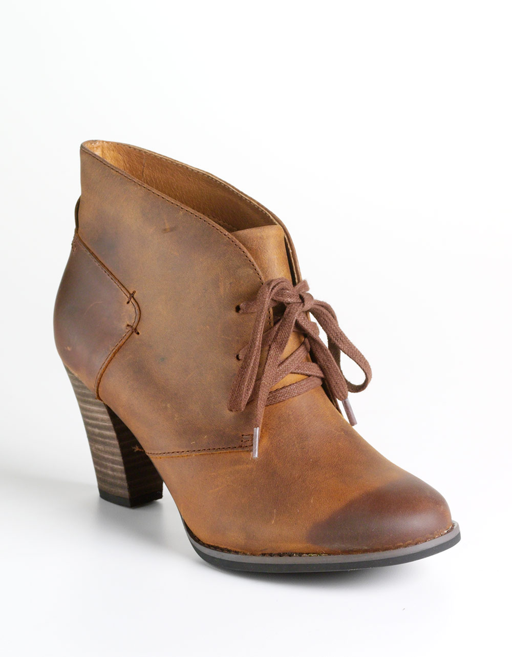 Lyst - Clarks Heath Wren Leather Ankle Boots in Brown