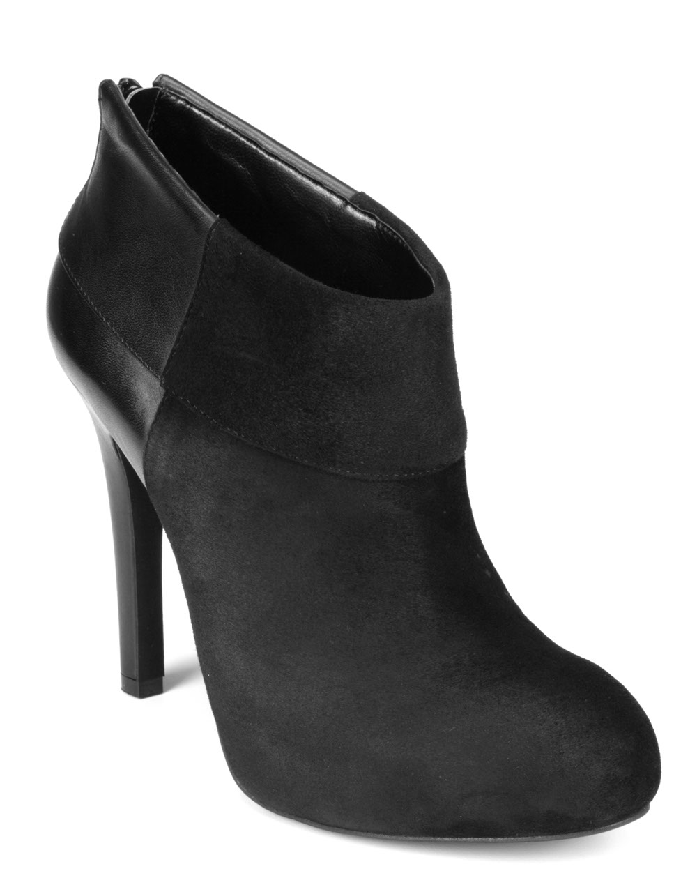 Jessica simpson Audriana Suede Booties in Black | Lyst