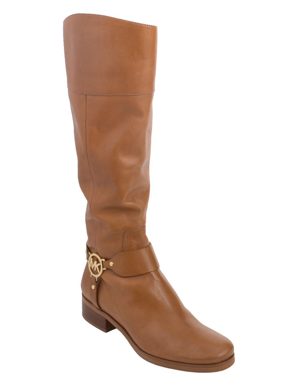 Michael Michael Kors Fulton Tall Leather Boots in Brown (cognac leather ...