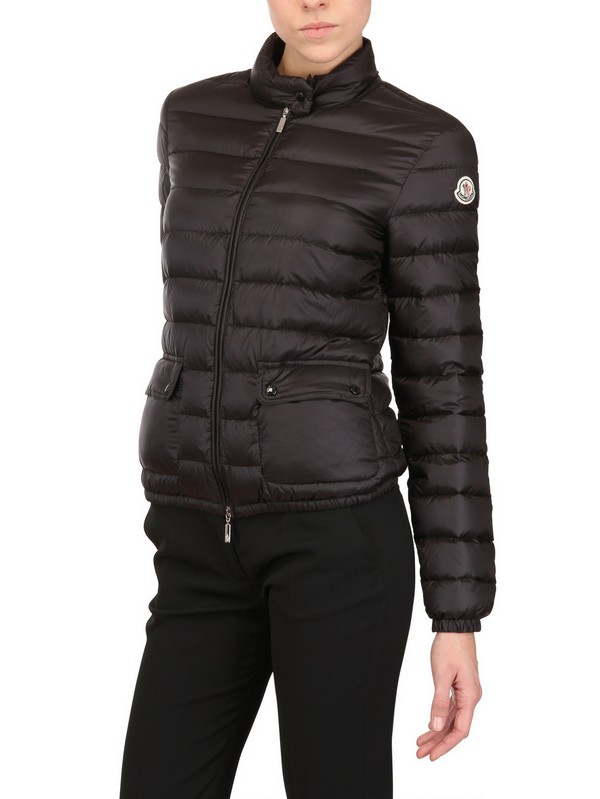 Lyst - Moncler Lans Lightweight Nylon Down Jacket in Black