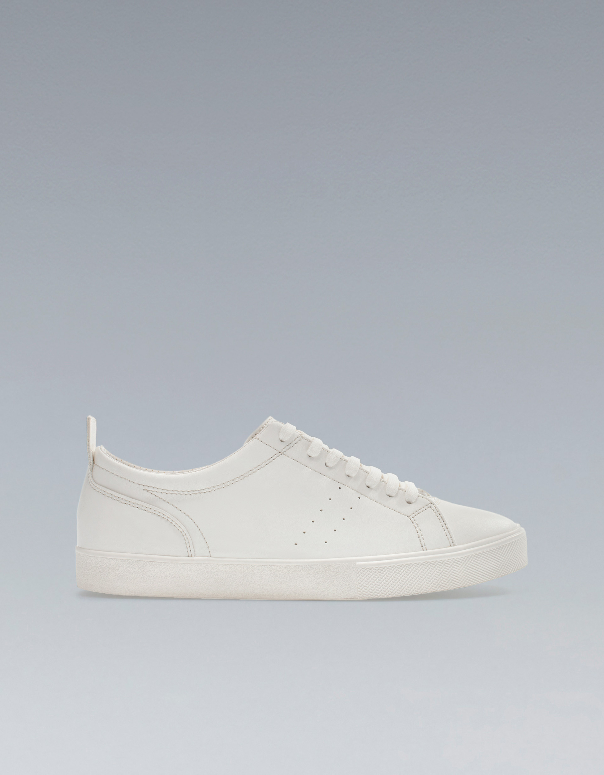 Zara Asymmetric Sneakers in White for Men | Lyst