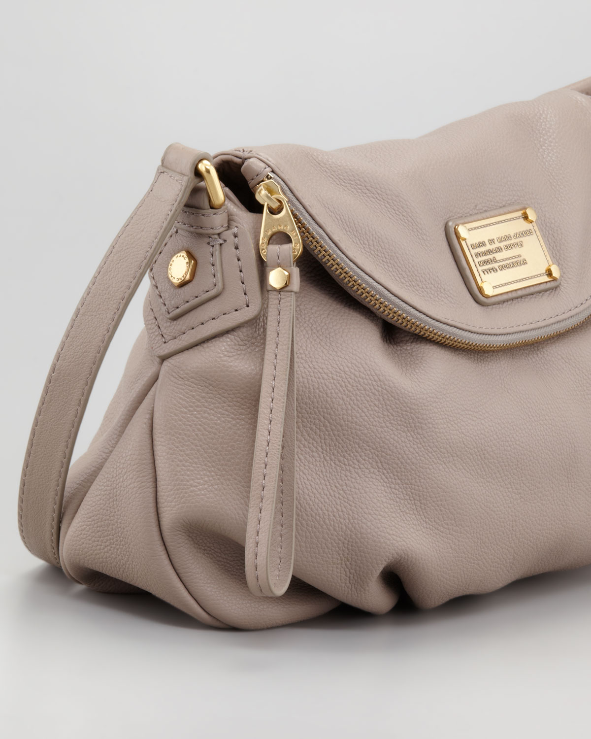Lyst Marc By Jacobs Classic Q Natasha Crossbody Bag In Brown Gallery