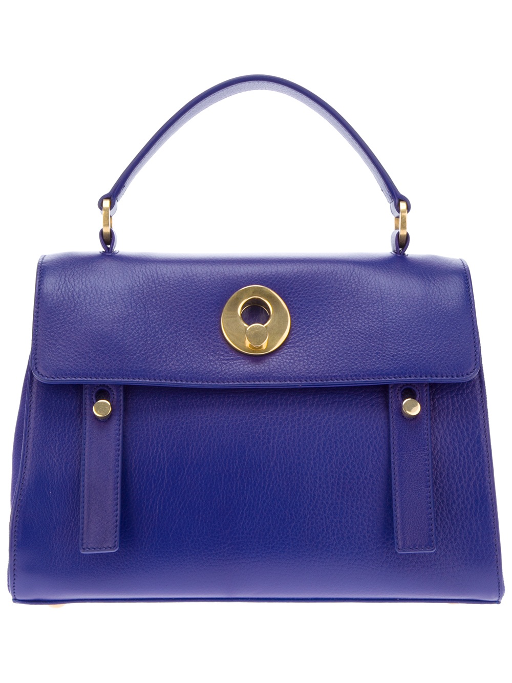 Saint Laurent Muse Two Small Satchel in Blue | Lyst