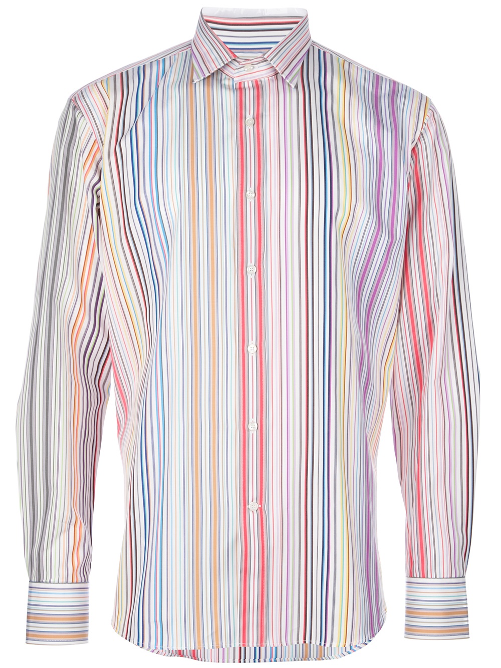Etro Striped Multicoloured Shirt in Multicolor for Men (multi) | Lyst