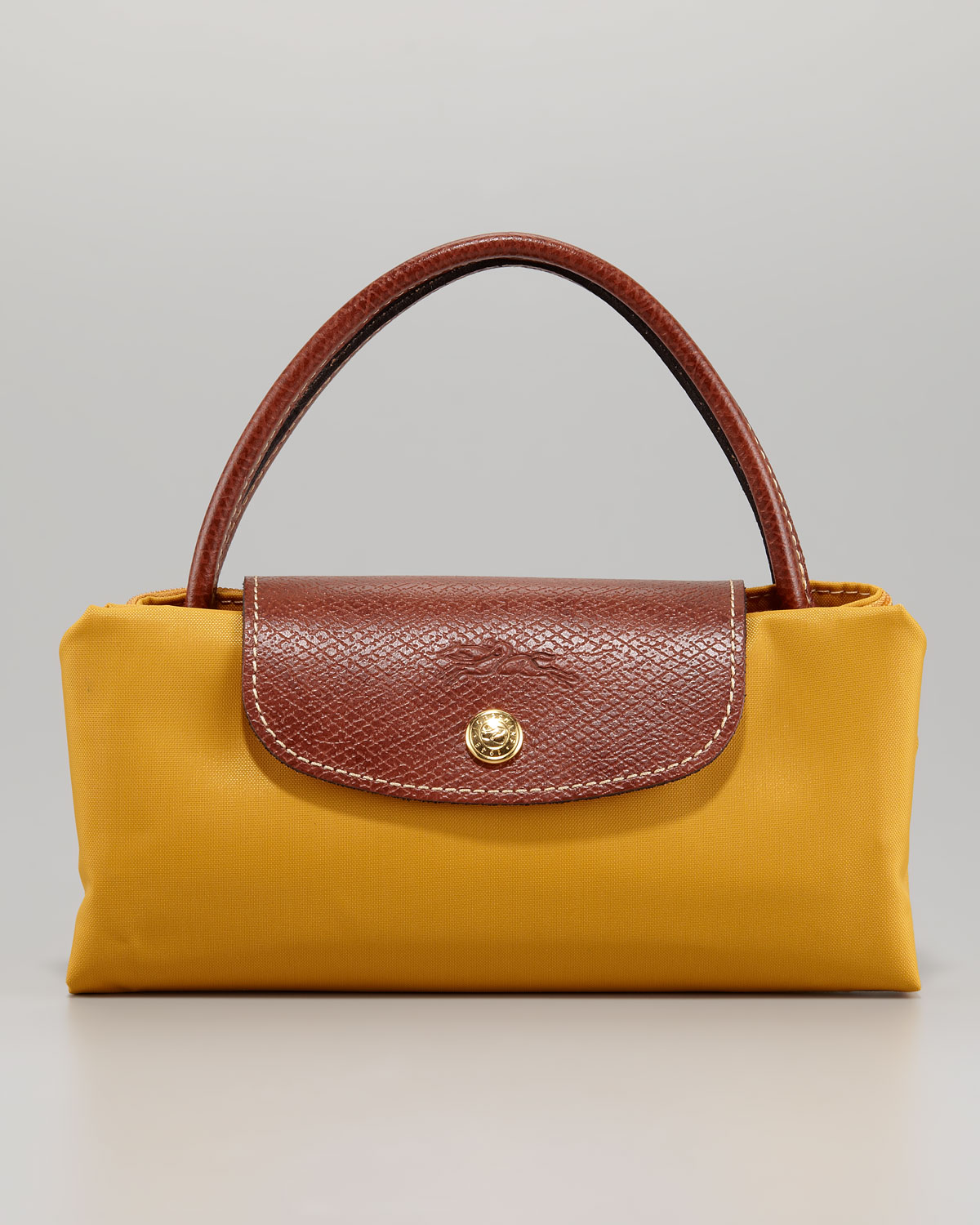 longchamp le pliage large yellow
