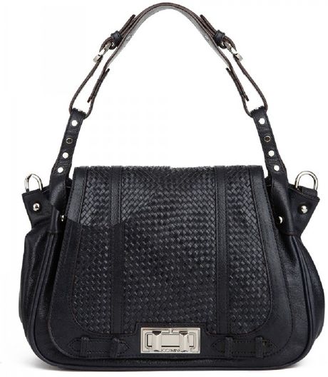 Rebecca Minkoff Endless Love Satchel in Blue (navy) | Lyst