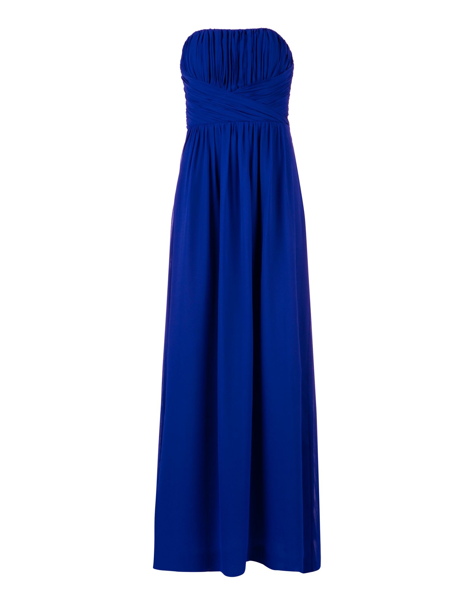 Ted baker Ateka Pleated Bodice Maxi Dress in Blue | Lyst