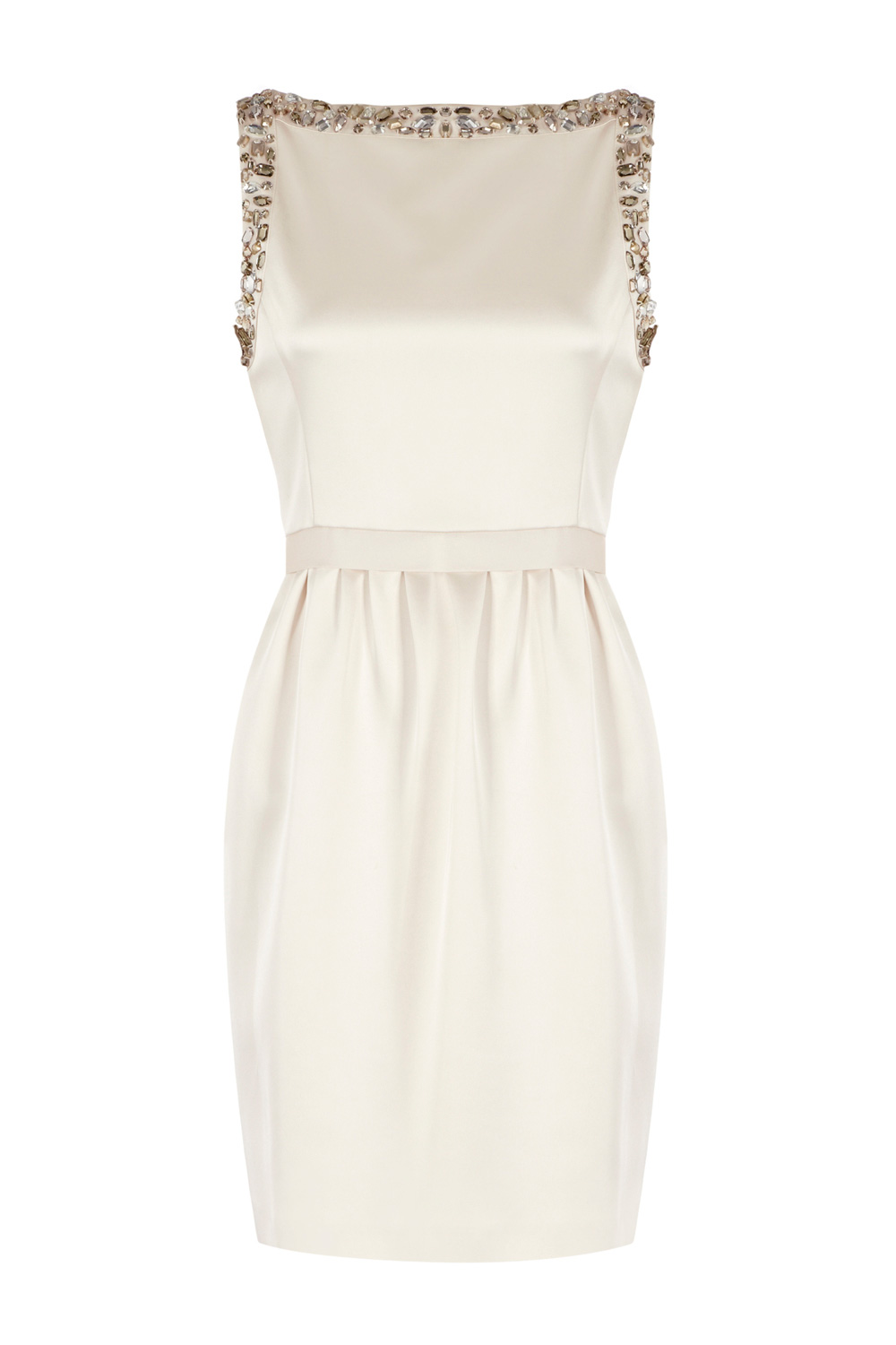 Lyst - Coast Edie Dress in White