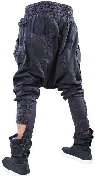 Demobaza Big Baggy Cube Cotton Canvas Trousers in Blue for Men | Lyst