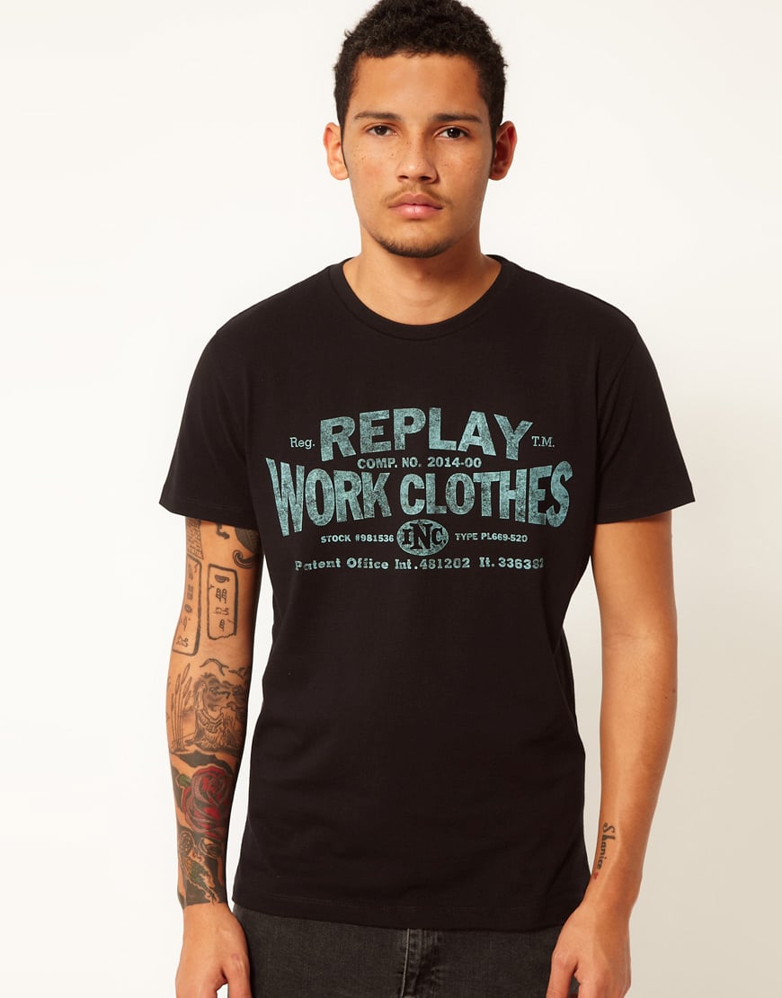 replay tshirt price