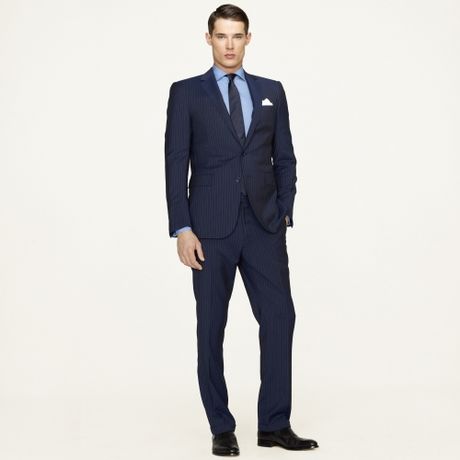 Ralph Lauren Black Label Anthony Dotted Pinstripe Suit in Blue for Men ...