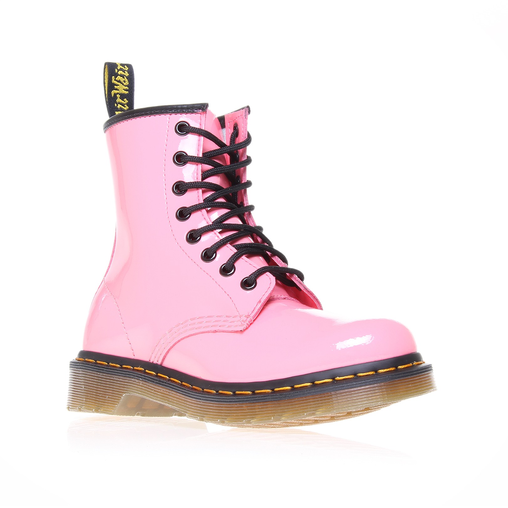 dr martens molly iridescent pink