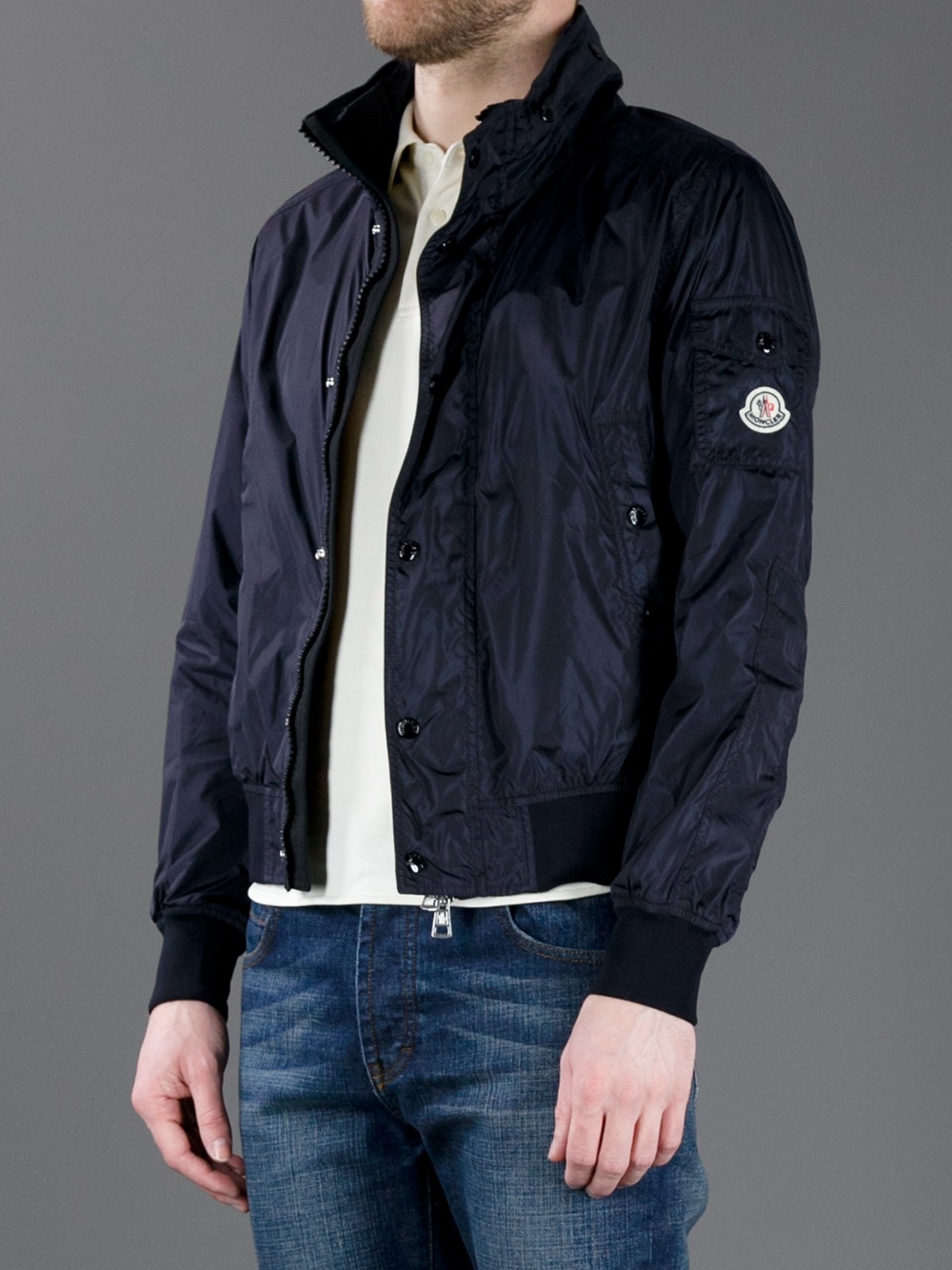 moncler windbreaker blue moncler windbreaker blue