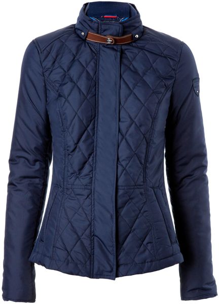 Tommy Hilfiger Hamptons Wool Double Brested Peacoat in Blue (dark blue ...