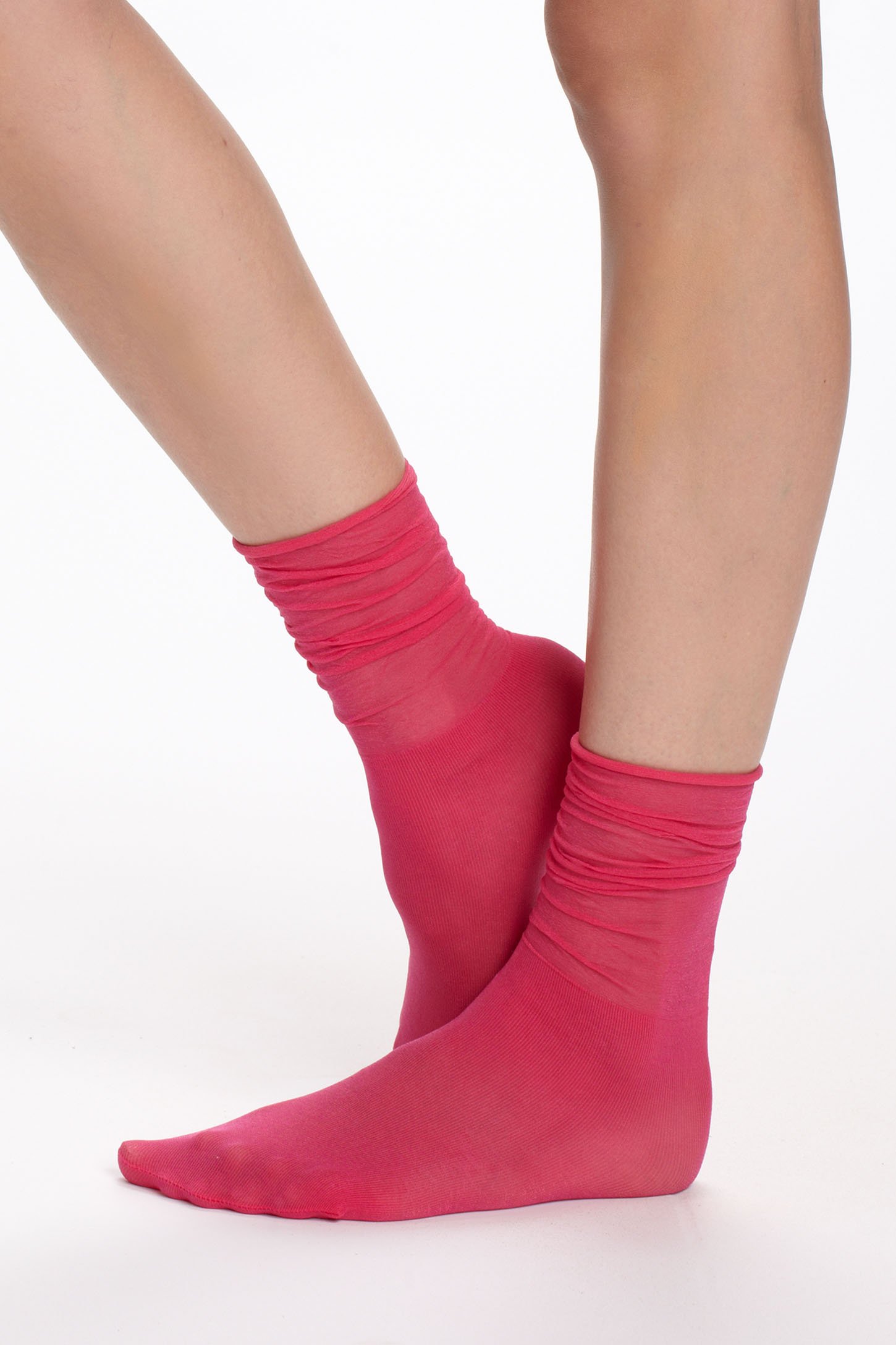 Lyst Anthropologie Shimmery Ankle Socks in Pink