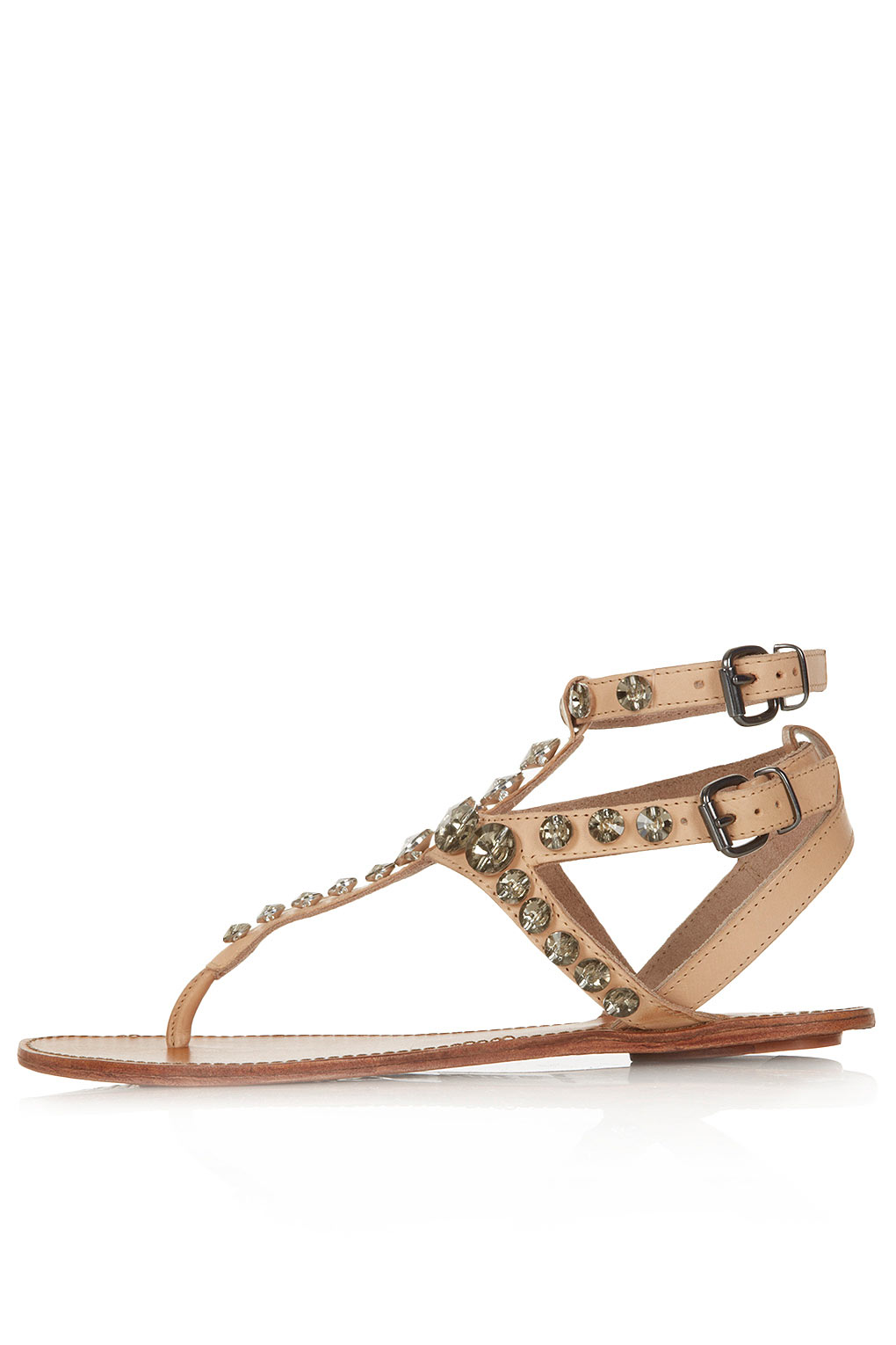 topshop brown sandals