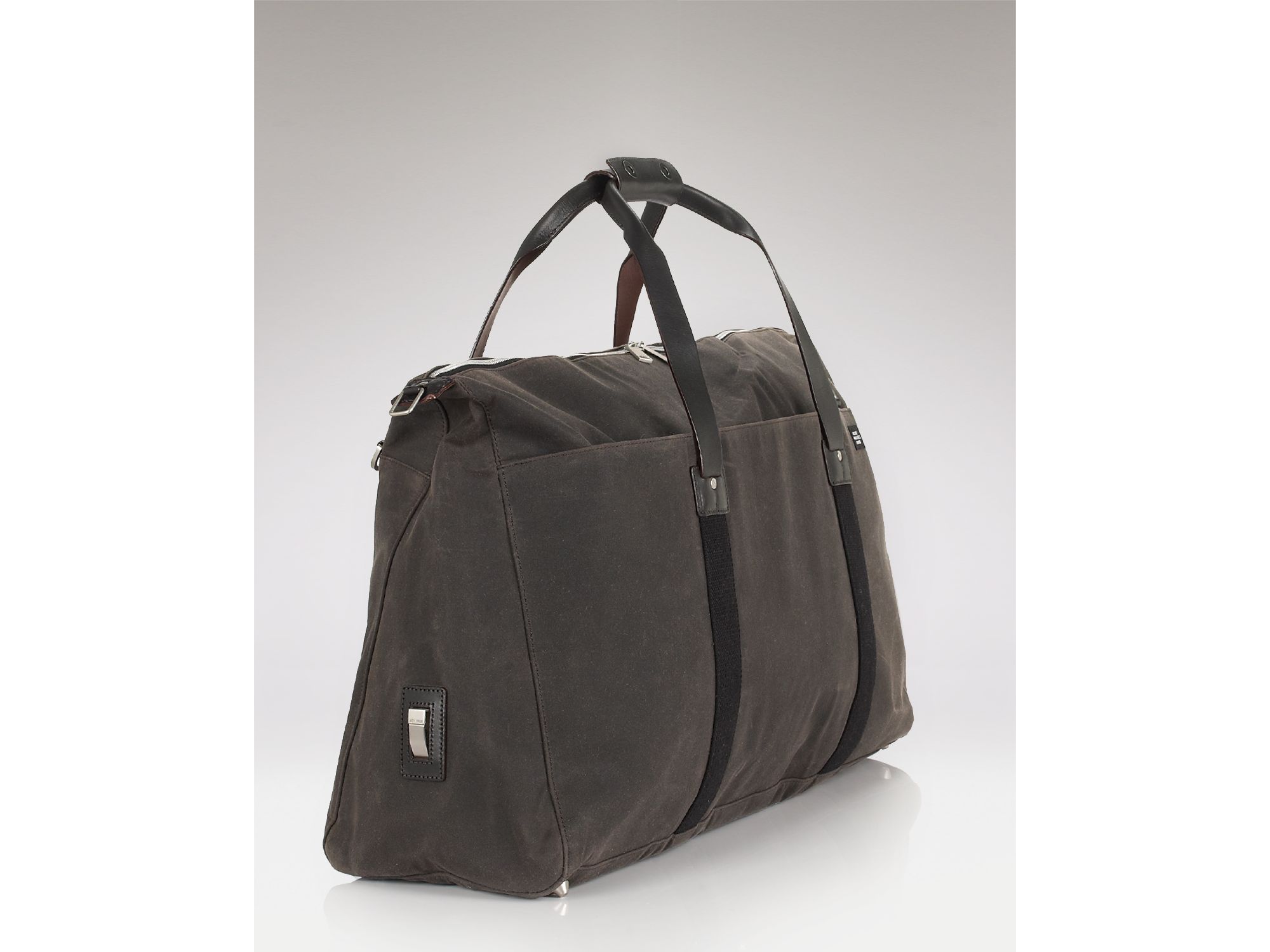 Jack spade Waxwear Soft Duffle Bag in Gray for Men | Lyst