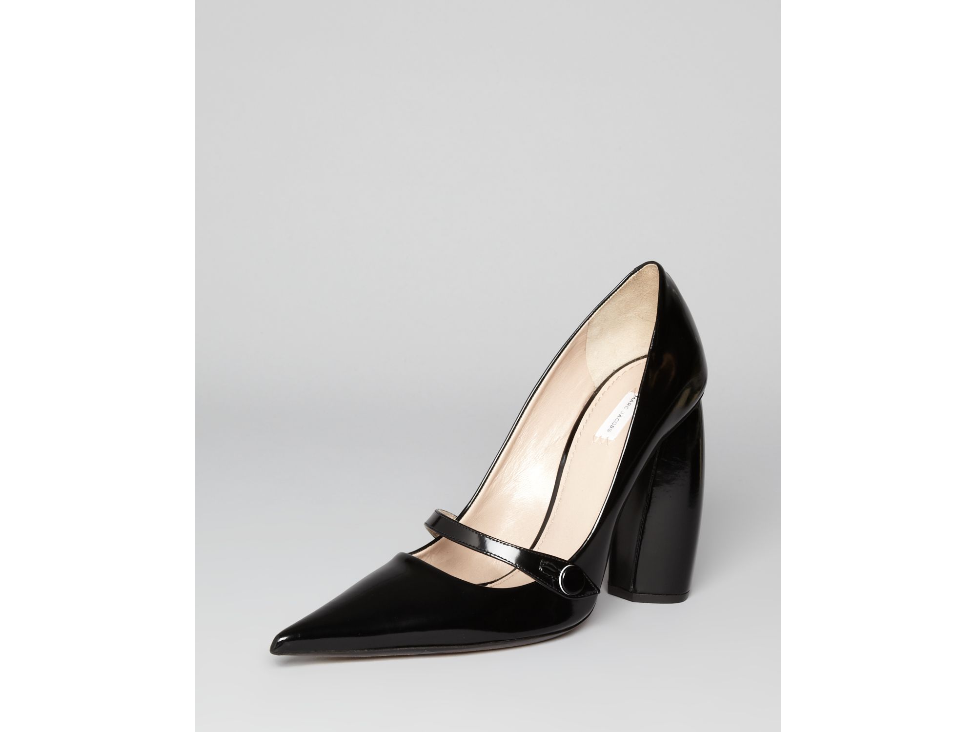 Marc Jacobs High Heel Mary Jane Pumps in Black (nero) | Lyst