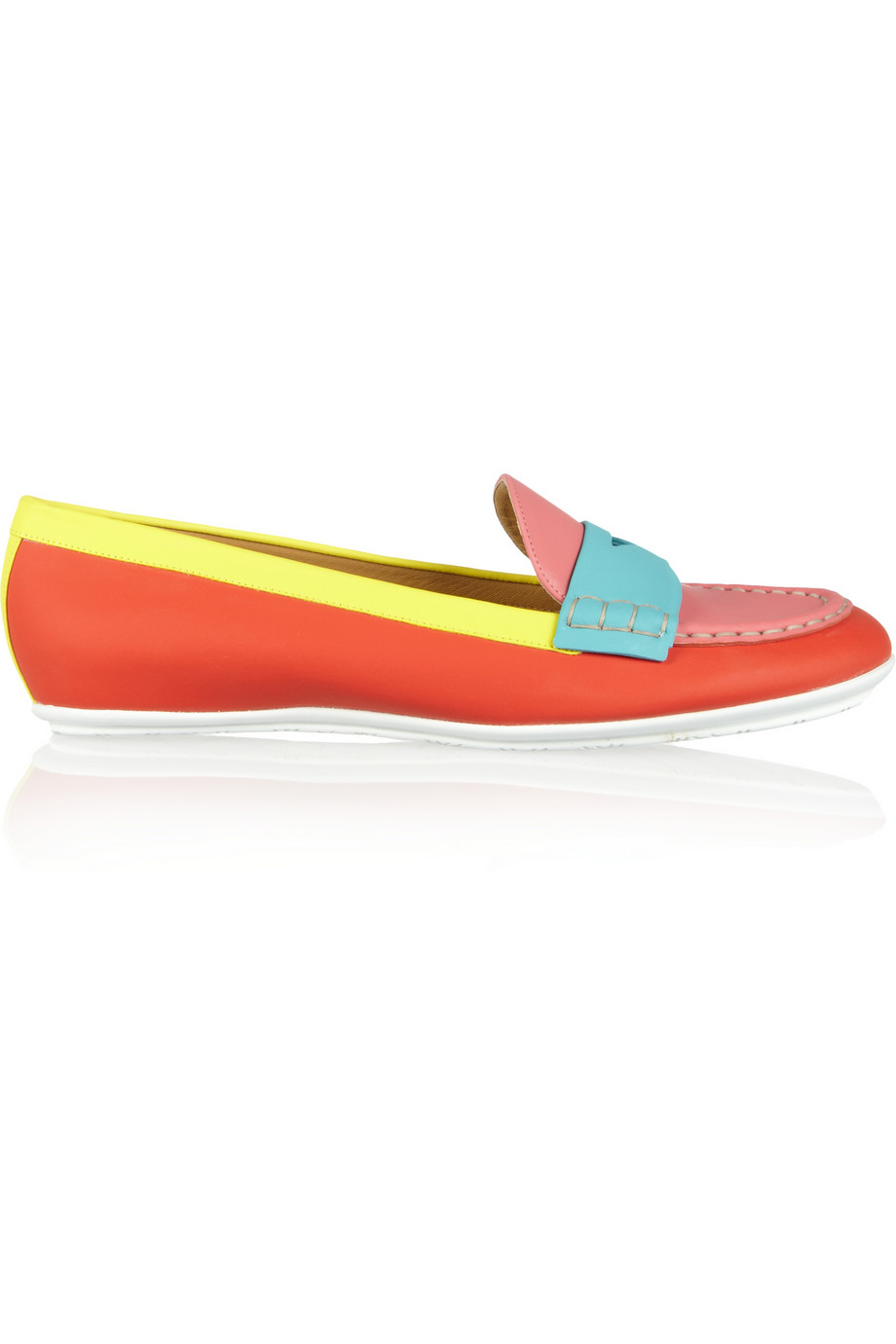 ruth leather platform loafers marc jacobs
