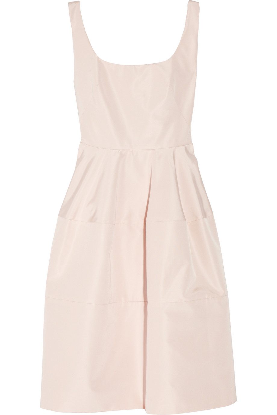 Lyst - Alexander Mcqueen Silk-faille Dress in Pink