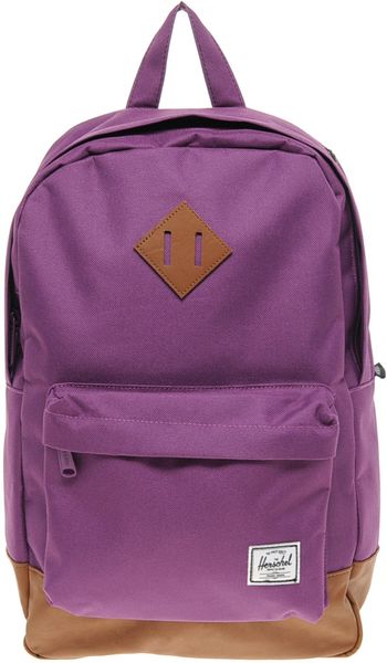 Herschel Supply Co. Heritage Midvolume Backpack in Purple | Lyst
