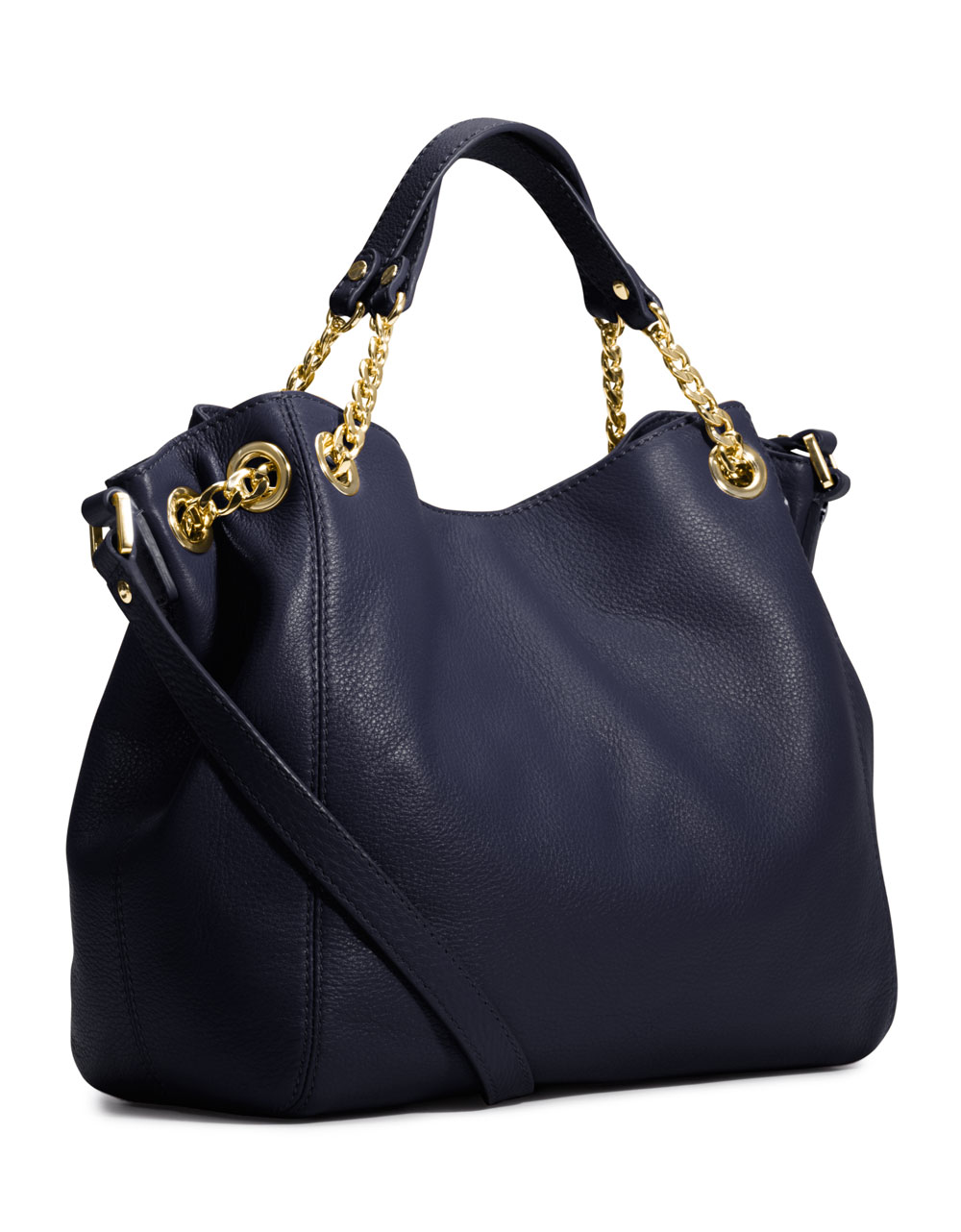 michael michael kors jet set leather medium tote