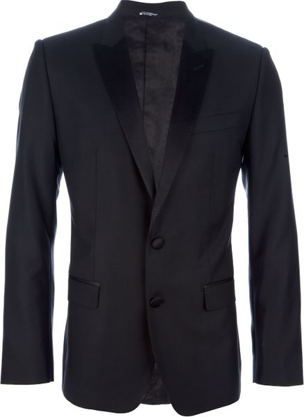 Dolce & Gabbana Tuxedo Suit in Black for Men | Lyst