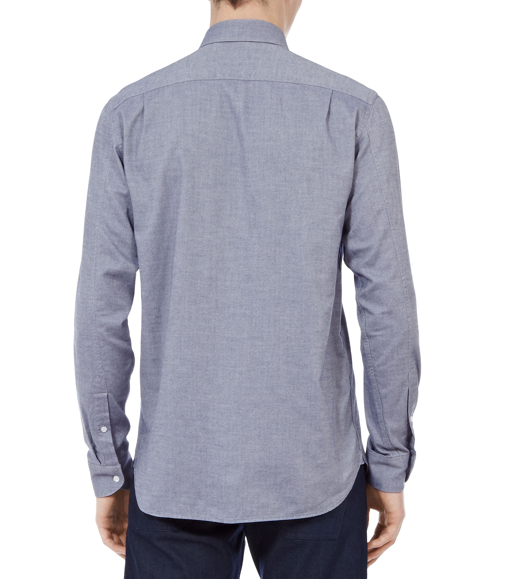 Lyst - Reiss Pond Soft Chambray Shirt in Blue for Men