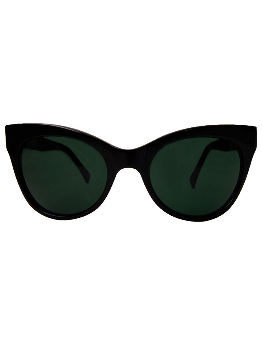 Kamalikulture Square Cat Eye Sunglasses / Black in Black | Lyst