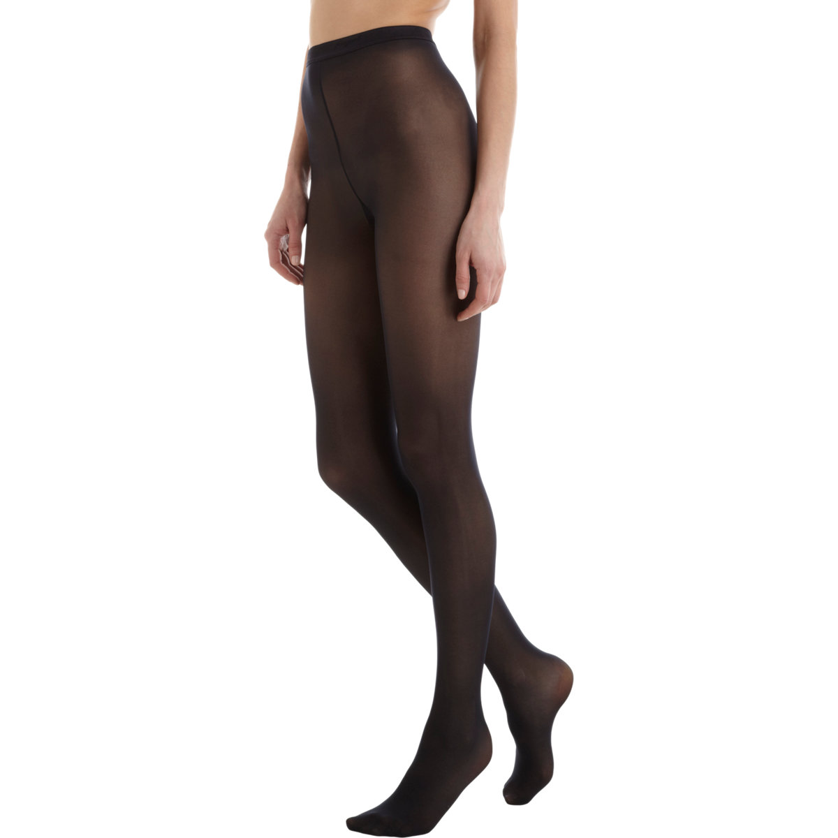 Fogal 30 Denier Semi Opaque Pantyhose In Black Midnight Lyst 