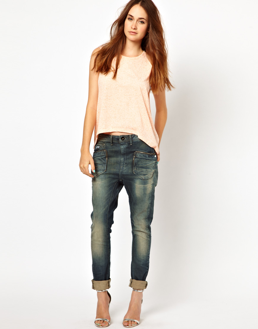 loose tapered jeans