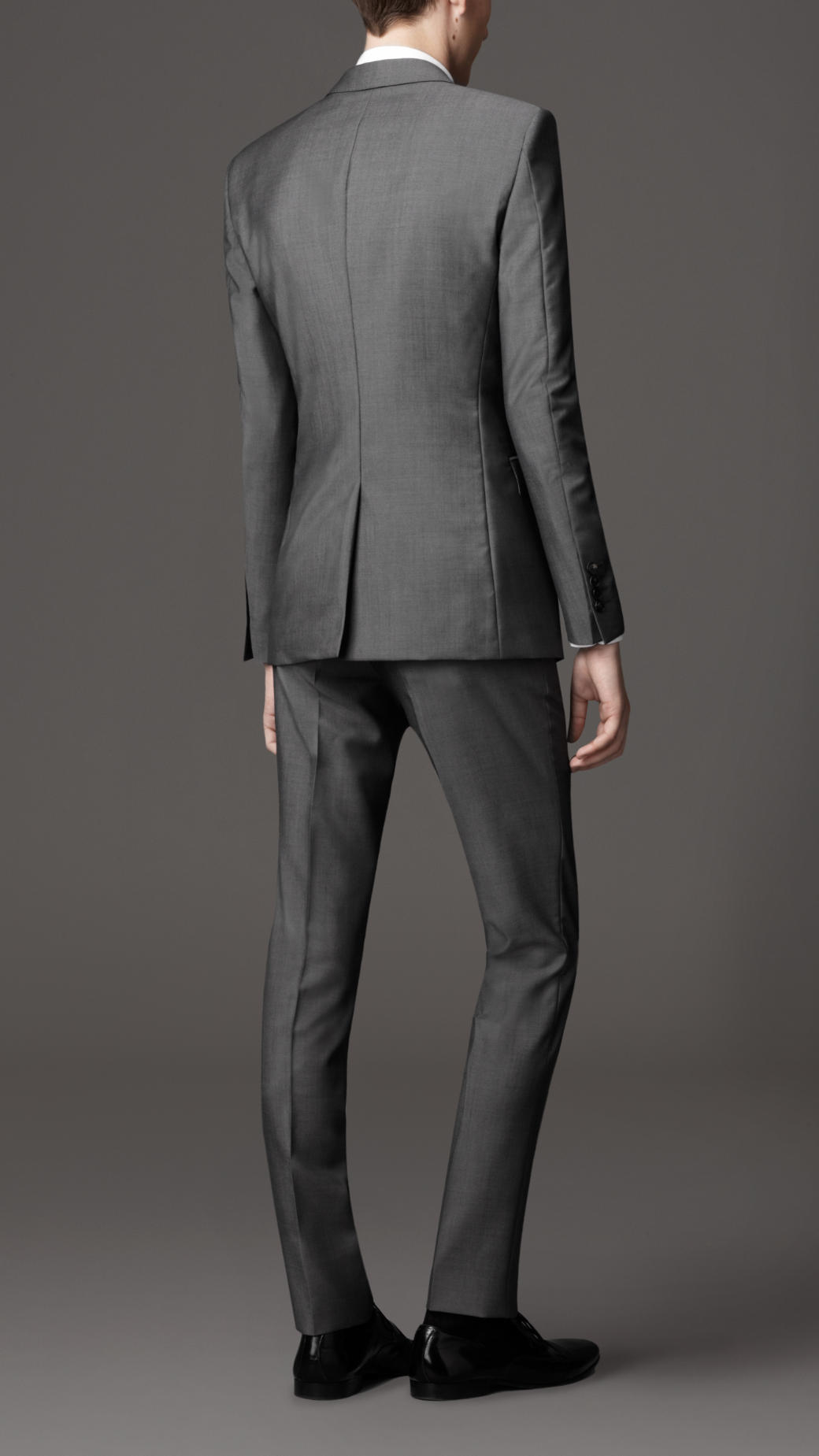 Lyst - Burberry Slim Fit Wool Mohair Suit in Gray for Men