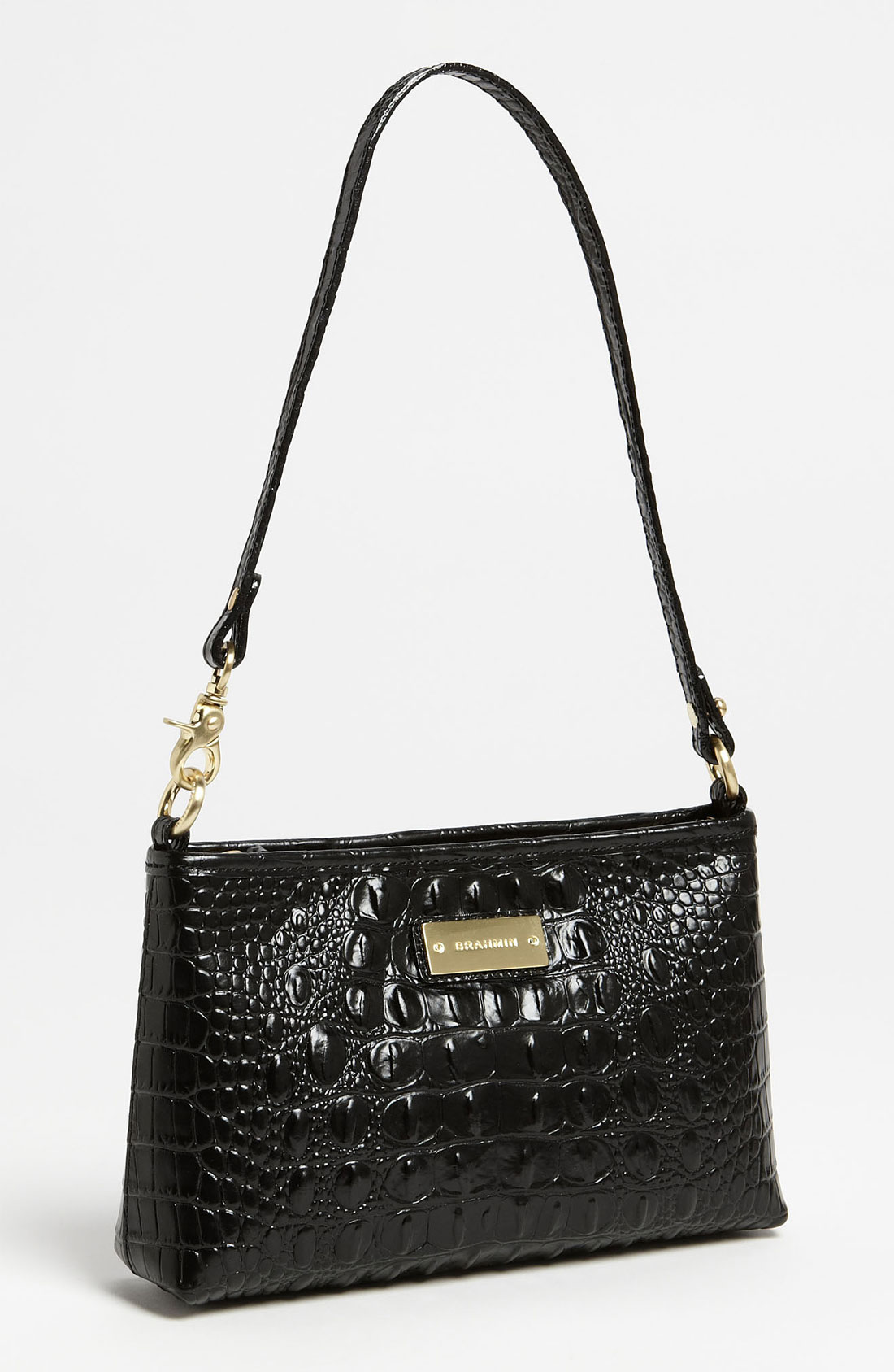 brahmin black shoulder bag