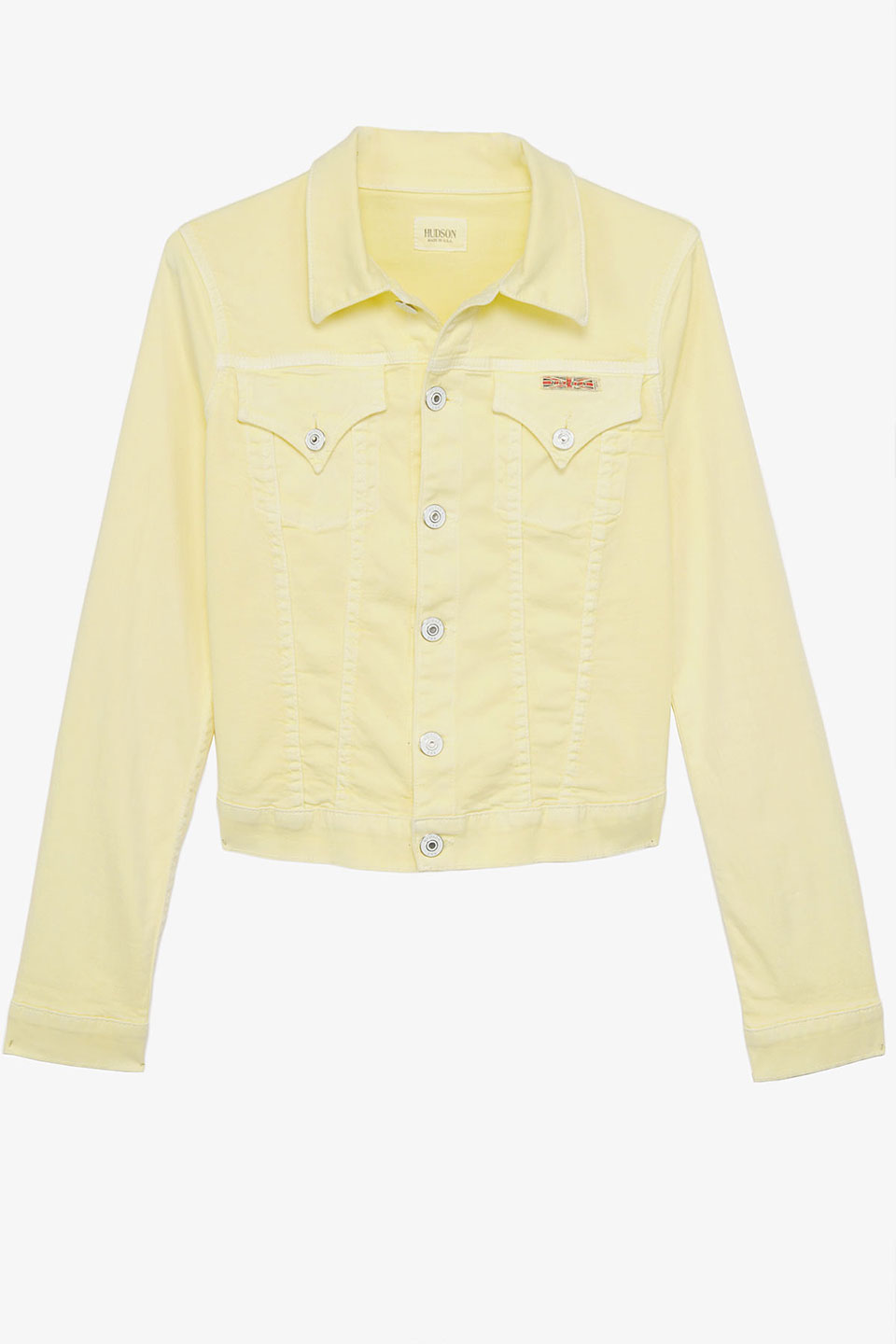 Hudson jeans Signature Jean Jacket in Yellow Lyst