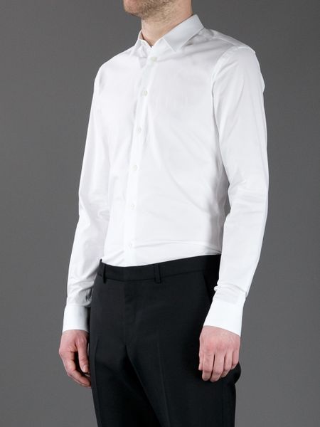 Givenchy Button Up Shirt in White for Men | Lyst