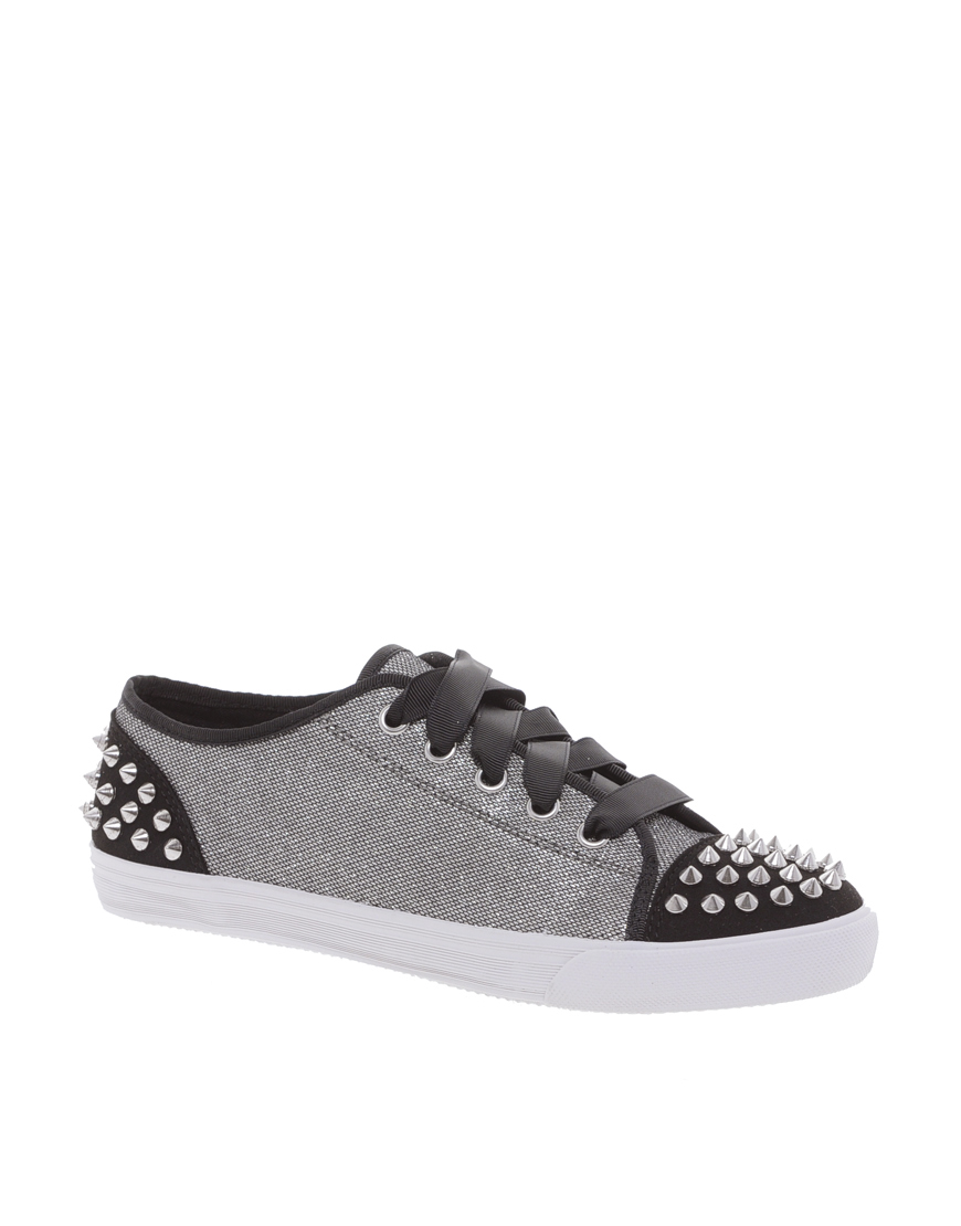 Lyst - Kg By Kurt Geiger Kg Liberal Studded Trainers in Metallic for Men