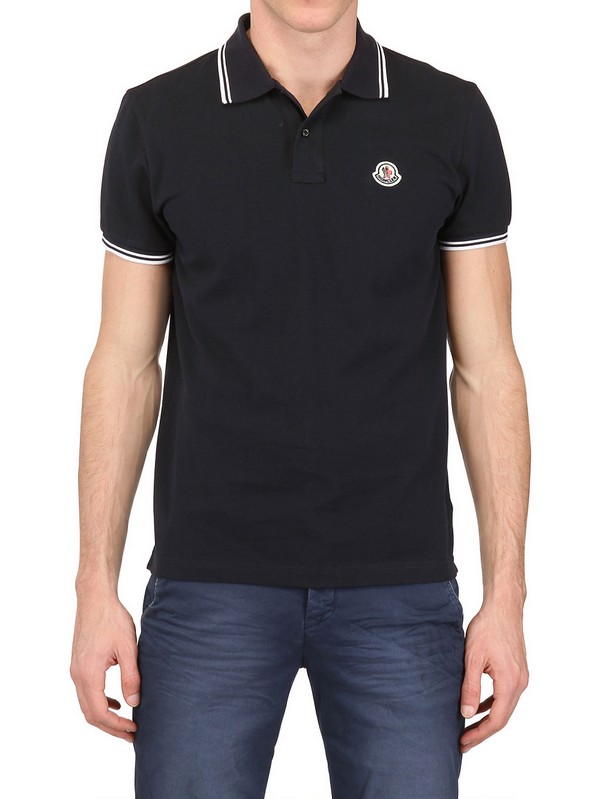 moncler navy blue polo moncler navy blue polo